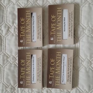 Set of 4 Motivational Tapes by Joyce Meyer